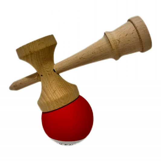 Kendama Balance Red - Cupe Mari Rubber Grip