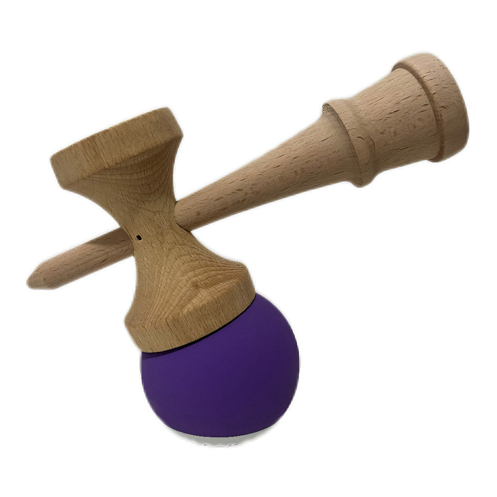 Kendama Balance Purple - Cupe Mari Rubber Grip
