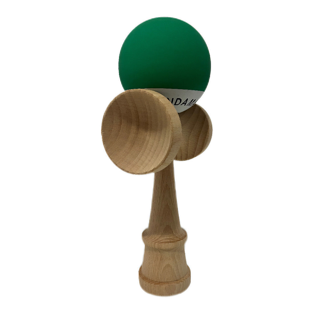 Kendama Balance Green – Cupe Mari Rubber Grip