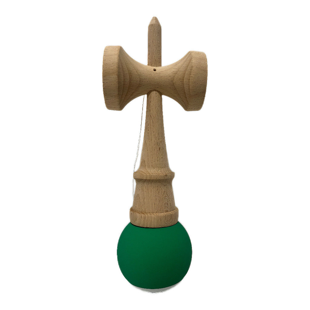 Kendama Balance Green – Cupe Mari Rubber Grip