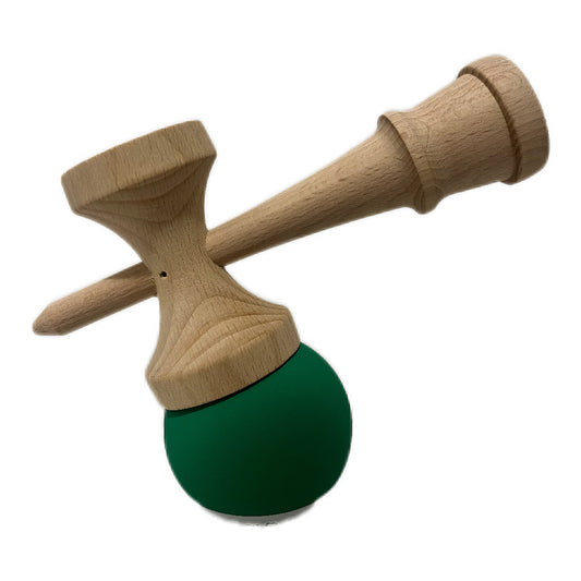 Kendama Balance Green – Cupe Mari Rubber Grip