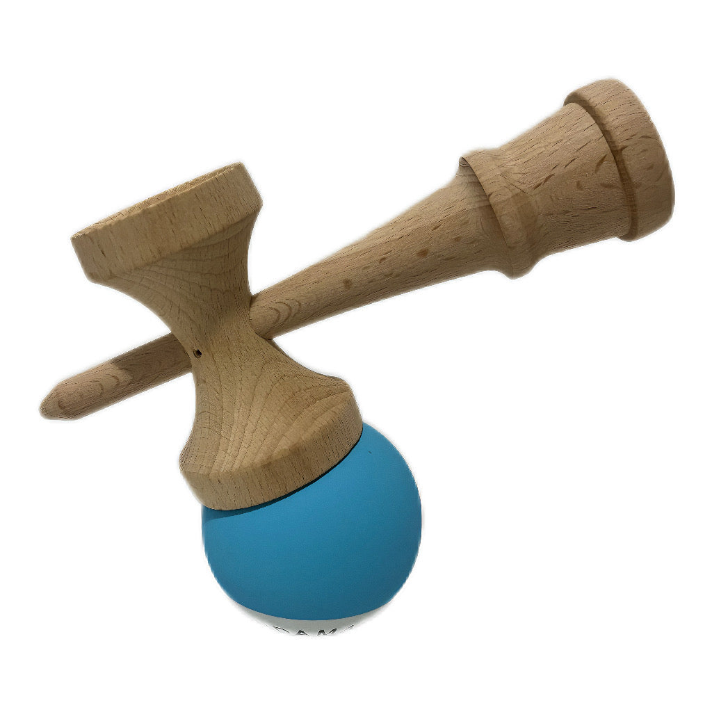 Kendama Balance Baby Blue – Maner din cauciuc Cupe Mari