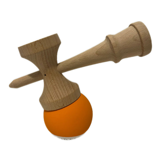 Kendama Balance Orange - Cupe Mari Rubber Grip