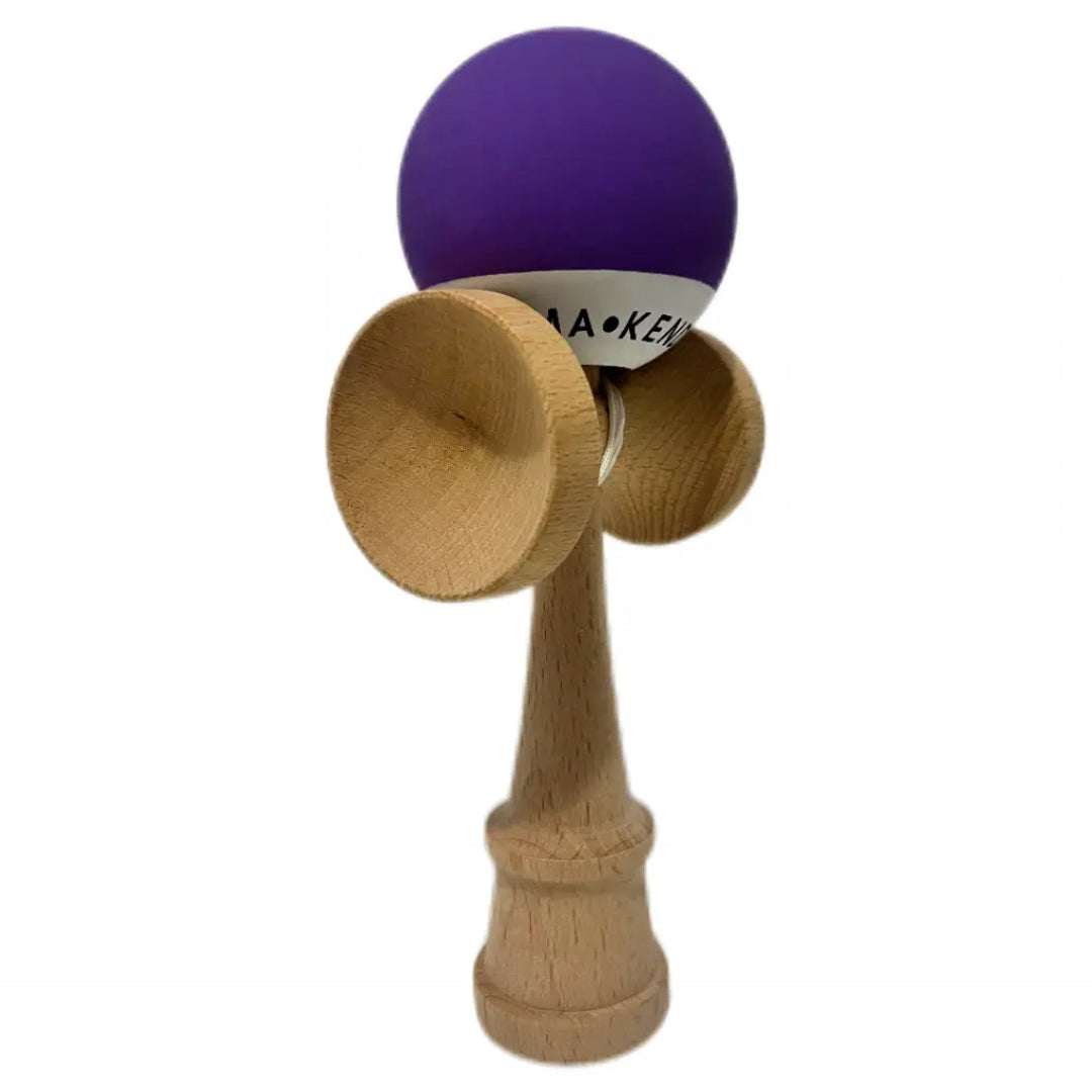 Kendama Balance Purple - Cupe Mari Rubber Grip