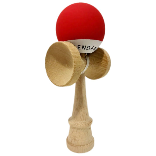 Kendama Balance Red - Cupe Mari Rubber Grip